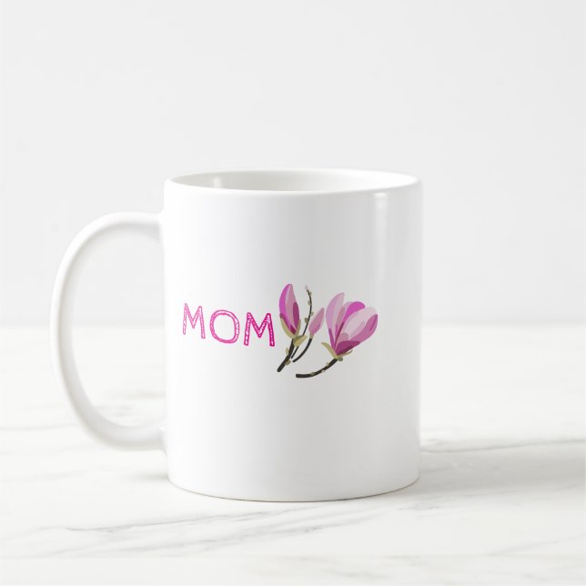 Anpassad födelsedagsblomma kopp för kaffe | Person (Vänster)