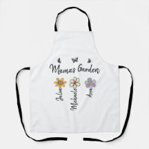 Anpassad födelsedagsblomma kopp Namn, Mamas trädgå