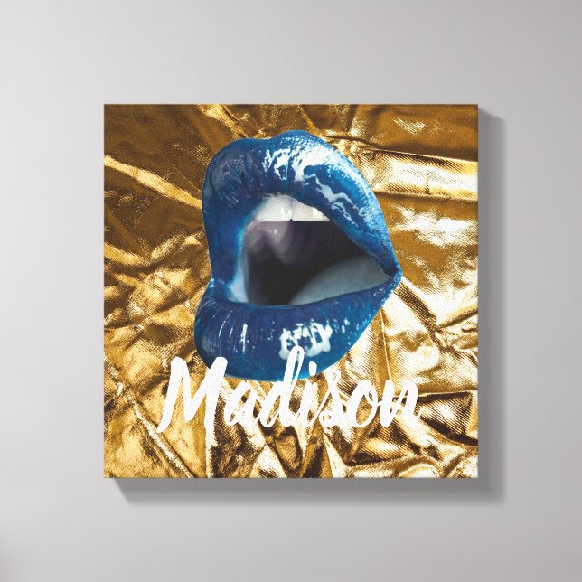 Anpassad födelsedagsgåva för fru, vän, syster canvastryck (Framsida)