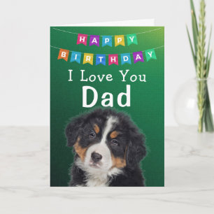 Anpassad födelsedagspresent Best Dad Ever Tack Kort