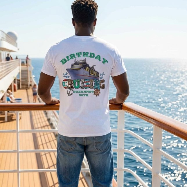 Anpassad födelsedagsresa för grupp t shirt (Skapare uppladdad)