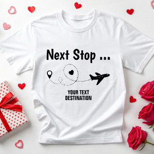 Anpassad födelsedagsresa Tjejresan Familjesemester T Shirt