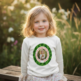 Anpassad födelsedagströja för barn med foto t shirt