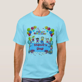 Anpassad födelsedagströja för mamma eller pappa t shirt