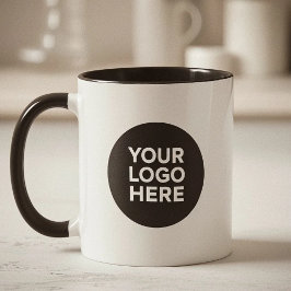 Anpassad företaglogotyp kaffemugg Företagsswag-gåv