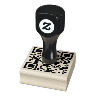Anpassad företags QR-kod personifiera arbete Rubbe Stämpel