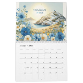 Anpassad företagslogotyp 2026 Väggkalender - Moder Kalender