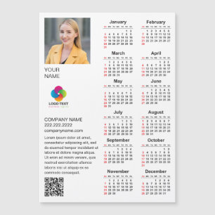 Anpassad företagslogotyp 2027 Företagskalender Mag