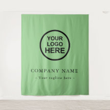 Anpassad företagslogotyp Bakgrund för evenemang