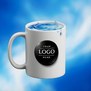 Anpassad företagslogotyp Branded kaffemug Kaffemugg