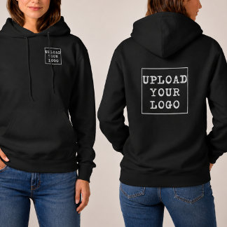 Anpassad företagslogotyp Company Zip Hoodie T Shirt