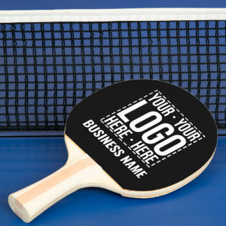 Anpassad företagslogotyp Företag Modern Cool Pingisracket