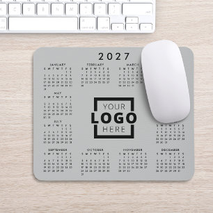 Anpassad företagslogotyp Företags kalender för 202 Musmatta