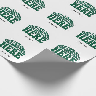 Anpassad företagslogotyp företagsmall presentpapper