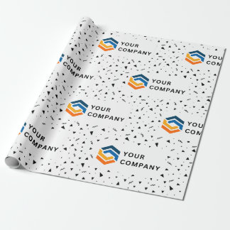 Anpassad företagslogotyp märkta företagspresenter presentpapper
