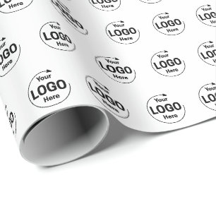 Anpassad företagslogotyp presentpapper