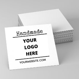 Anpassad företagslogotyp rustik hemmagjord stämpel