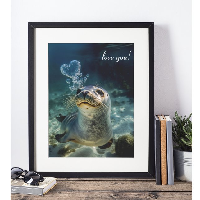 Anpassad Förseglad Med En Kyss Undervattenshelgedo Poster (Skapare uppladdad)