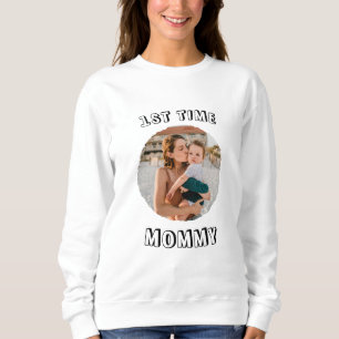 Anpassad Första gången 1:a Mamma Mamma Moders kort T Shirt