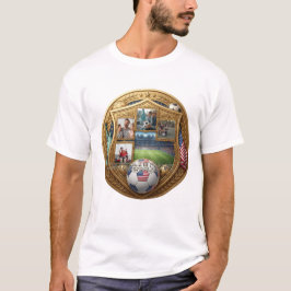 Anpassad fotbollspappas skjorta t shirt