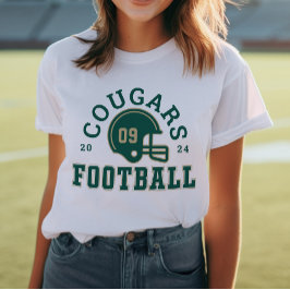 Anpassad fotbollsteam mamma för universitetslag t shirt