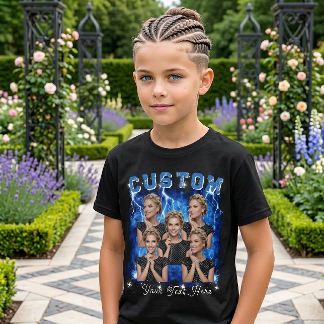Anpassad Foto 90-Talets Bootleg Rap T Shirt (Skapare uppladdad)