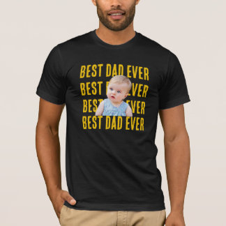 Anpassad Foto Bästa Pappa Någon Gång T Shirt