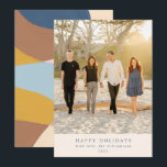 Anpassad Foto Färgrik Unik Abstrakt Porträtt Julkort<br><div class="desc">Skicka varma höjdpunktshälsningar till dina vänner och familj med dessa fantastiska vertikala kort,  med ditt favoritfoto på framsidan och en livfull,  färgrik abstrakt design på baksidan. Perfekt för att sprida glädje och feststämning,  gör dessa unika kort dina högtidshälsningar extra speciella och minnesvärda!</div>