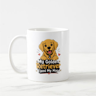 Anpassad Foto Hund Golden Retriever Förbättrade Mi Kaffemugg