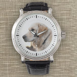Anpassad Foto Husdjur Minimalistisk Modernt Minne Armbandsur<br><div class="desc">En underbar minnesstund av en älskad hund: denna enkla minimalistiska moderna anpassade fotovaka är en bra present till alla som älskar husdjur. Ett sött minne för år att komma.</div>
