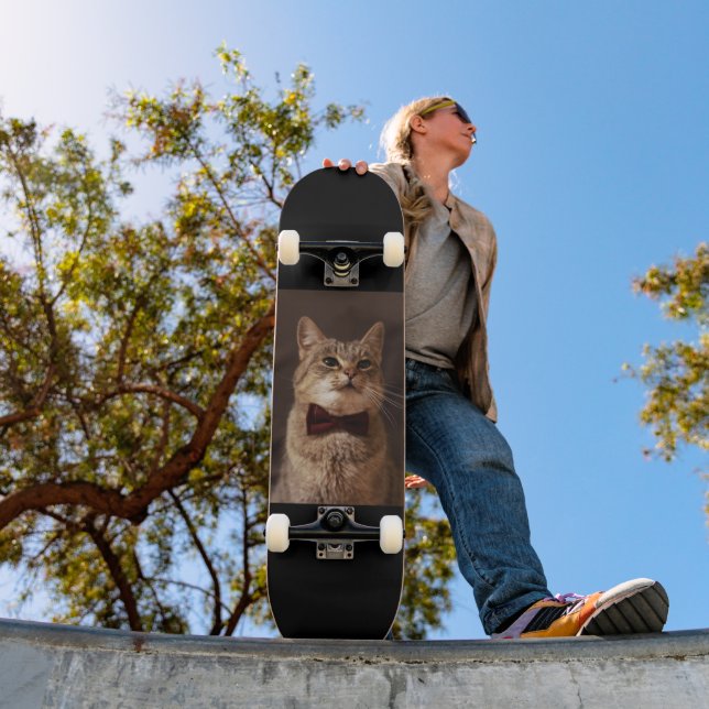 ANPASSAD FOTO HUSDJUR SKATEBOARD KORTLEK (Utomhus 1)