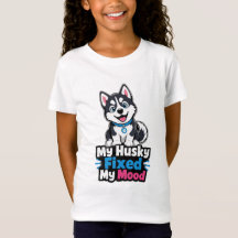 Anpassad Foto Husky Hund Husky Fixade Mitt Humör T