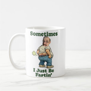 Anpassad Foto Ibland Är Jag Bara Fartar skämtpre Kaffemugg