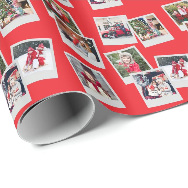 Anpassad Foto med Spridda Ögonblick Presentpapper (Rullad Hörn)