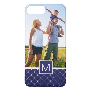 Anpassad Foto & Monogram Ankare mönster