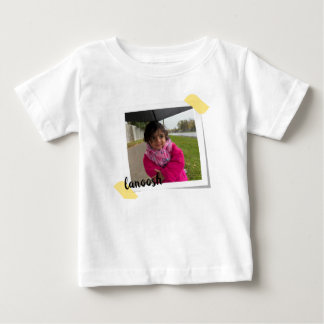 Anpassad foto & namn barn t-shirt