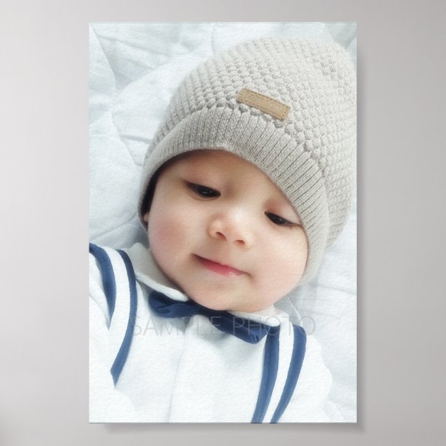 Anpassad Foto Poster (Framsidan)