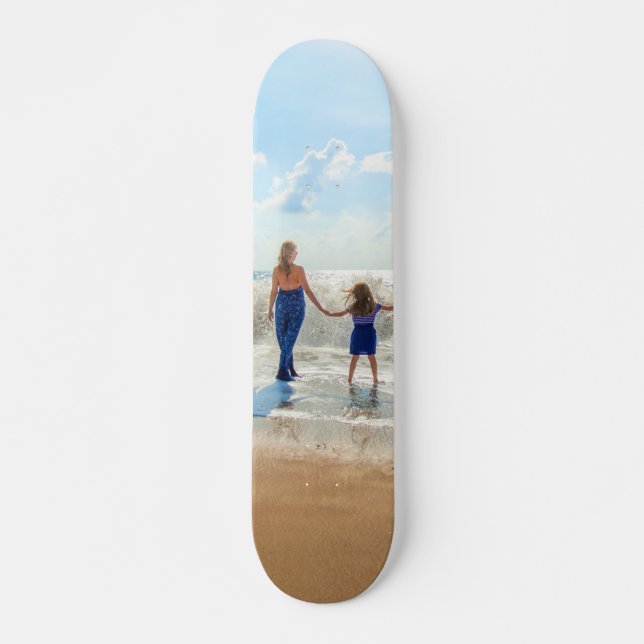 Anpassad Foto Skateboard Present med Dina Bilder (Framsida)