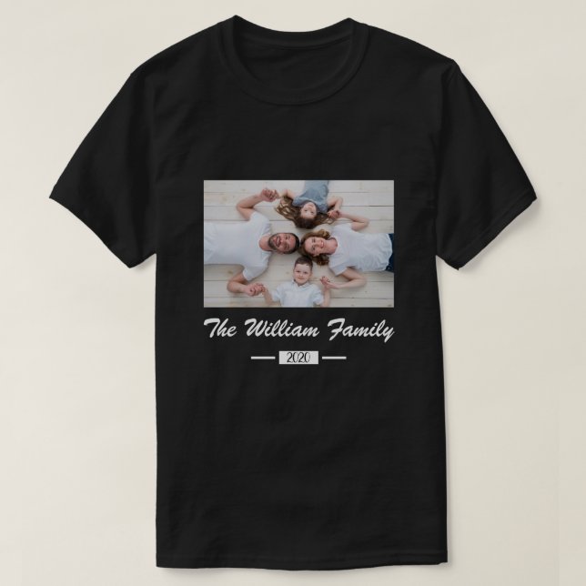 Anpassad Foto T Shirt (Design framsida)