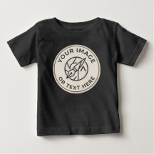 Anpassad Foto & Text Barn T-Shirt