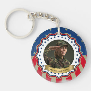 Anpassad Foto USA Militär - Veteran & Minnesdag