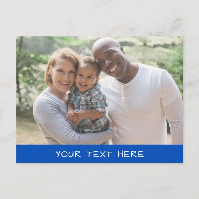 Anpassad Foto Vykort (Framsida)