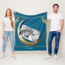 Anpassad fotobarnfilt av fleece 