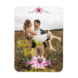 Anpassad fotobild för Save the Date - Minimalistis Magnet