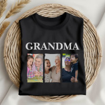 Anpassad fotocollage Mormor – Personlig familj