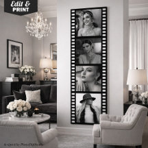 Anpassad fotofilmremsa Poster, Hollywood Party 