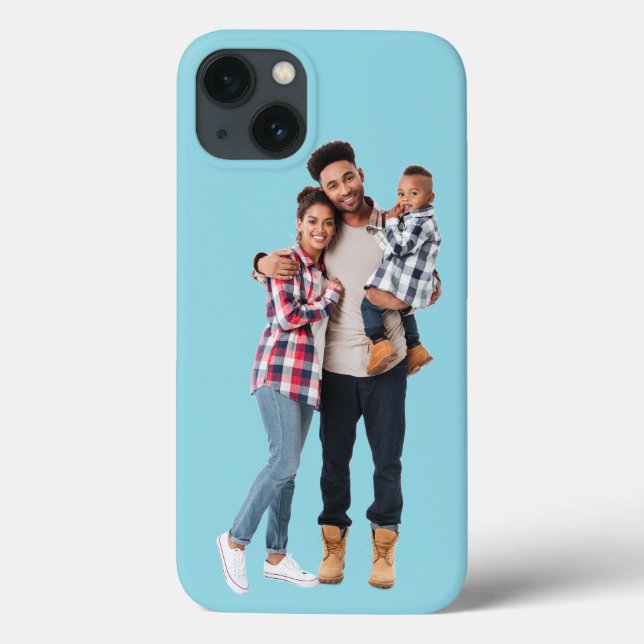 Anpassad fotofodral för telefon (Baksida)