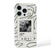 Anpassad fotofodral för telefon - gåva för I Love