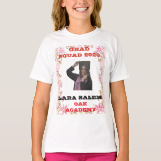 Anpassad fotograd 2026 Blommig familjetröja T Shirt