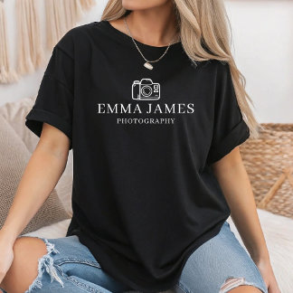 Anpassad fotograf Personlig fotografering Foto T Shirt